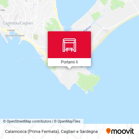 Mappa Calamosca (Prima Fermata)