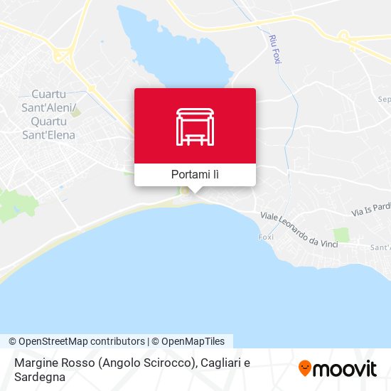 Mappa Margine Rosso (Angolo Scirocco)