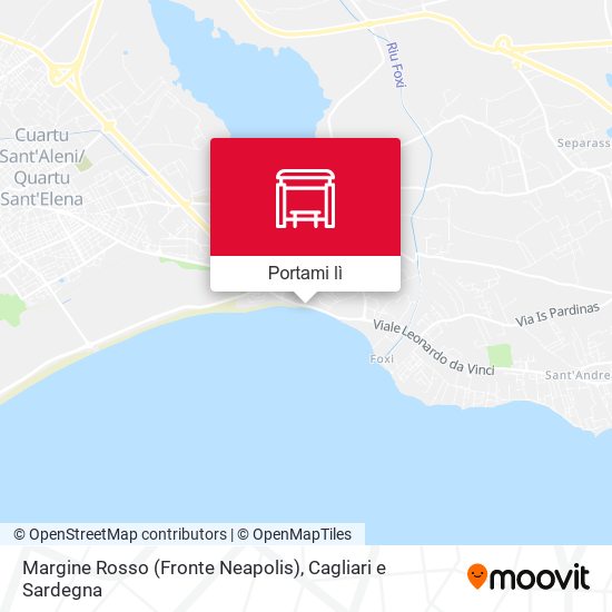 Mappa Margine Rosso (Fronte Neapolis)