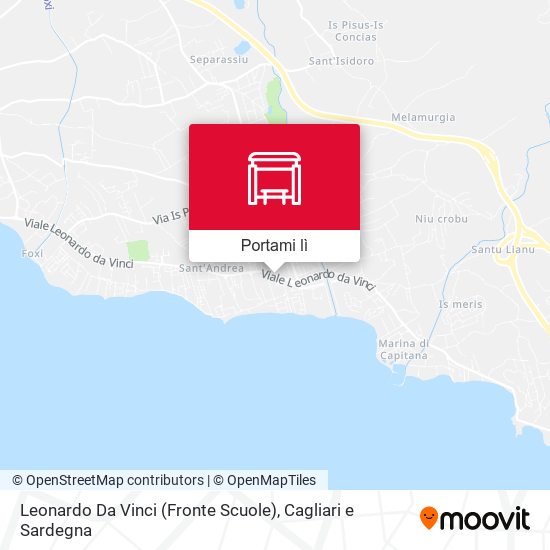 Mappa Leonardo Da Vinci (Fronte Scuole)
