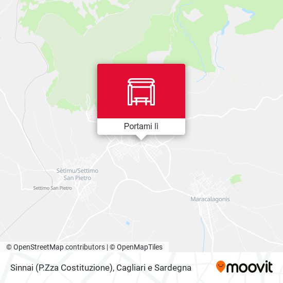 Mappa Sinnai (P.Zza Costituzione)