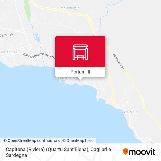 Mappa Capitana (Riviera) (Quartu Sant'Elena)