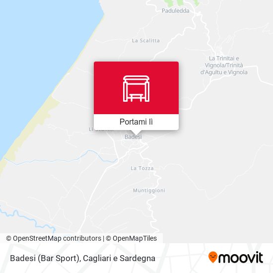 Mappa Badesi (Bar Sport)