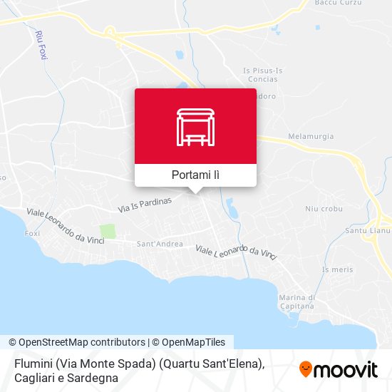 Mappa Flumini (Via Monte Spada) (Quartu Sant'Elena)
