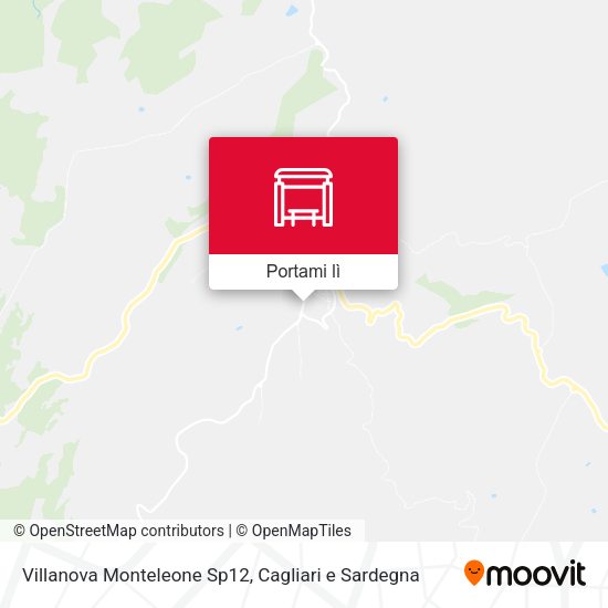 Mappa Villanova Monteleone Sp12