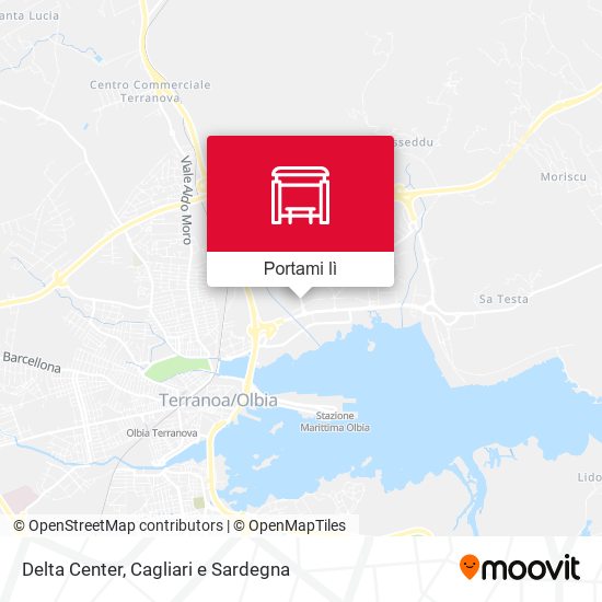 Mappa Delta Center