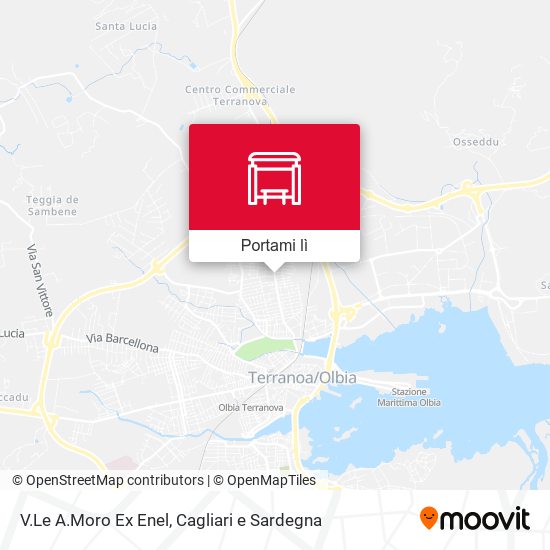 Mappa V.Le A.Moro Ex Enel