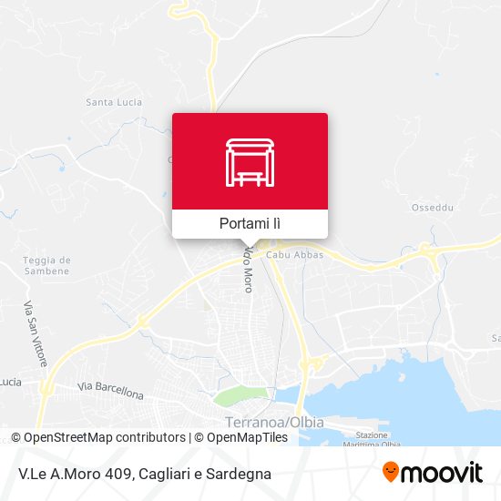 Mappa V.Le A.Moro 409