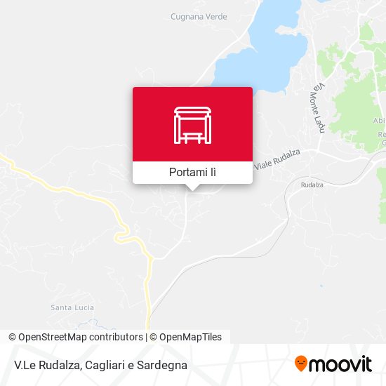 Mappa V.Le Rudalza