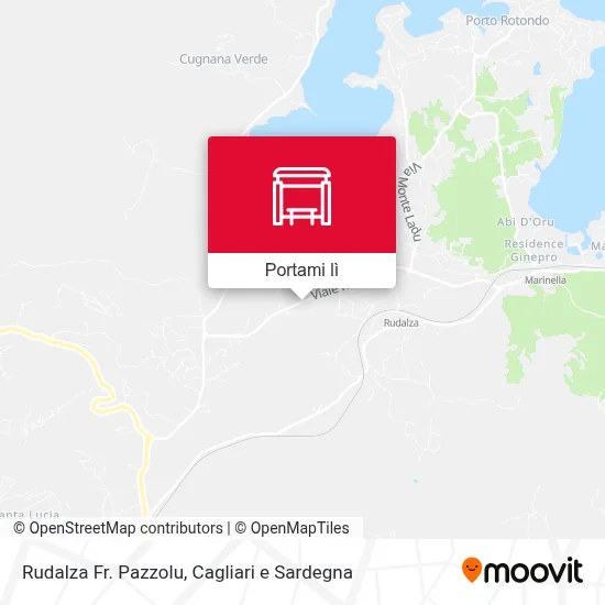 Mappa Rudalza Fr. Pazzolu