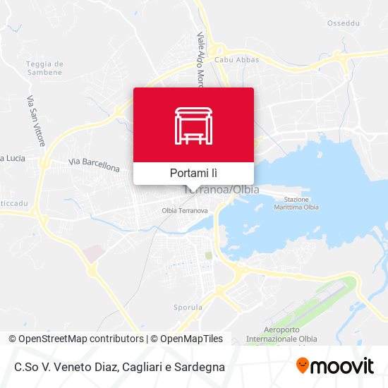 Mappa C.So V. Veneto Diaz