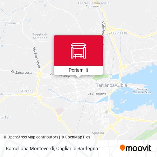 Mappa Barcellona Monteverdi