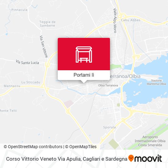 Mappa Corso Vittorio Veneto Via Apulia