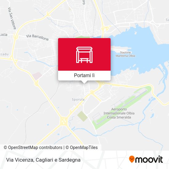 Mappa Via Vicenza
