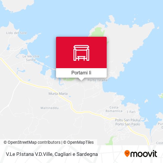 Mappa V.Le P.Istana V.D.Ville