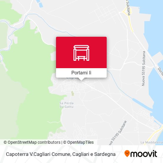 Mappa Capoterra V.Cagliari Comune