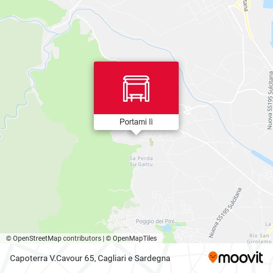 Mappa Capoterra V.Cavour 65
