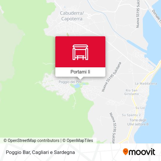 Mappa Poggio Bar