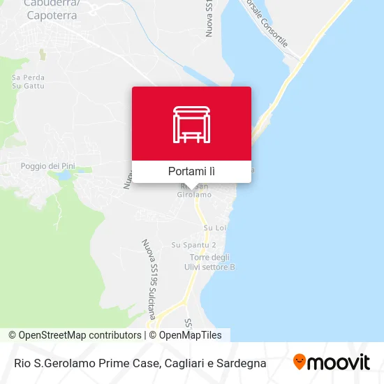 Mappa Rio S.Gerolamo Prime Case