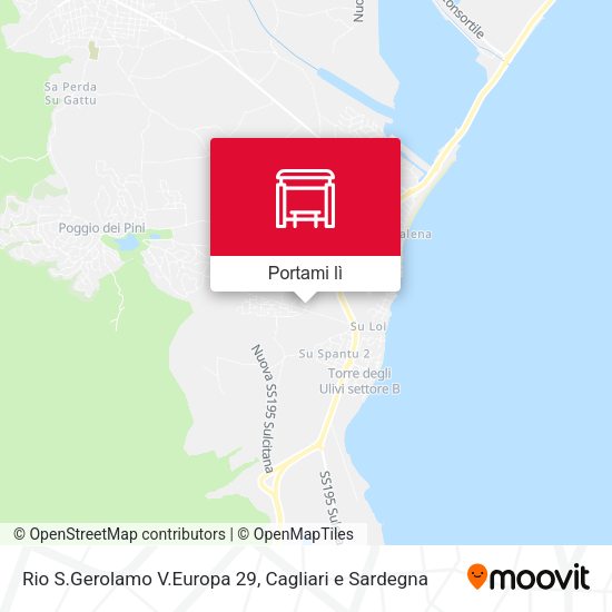 Mappa Rio S.Gerolamo V.Europa 29