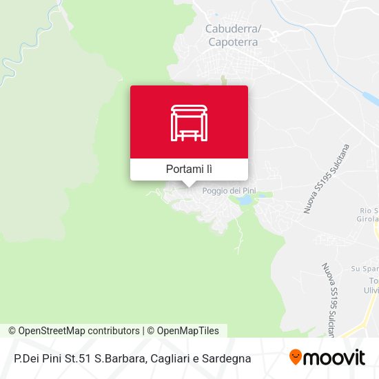 Mappa P.Dei Pini St.51 S.Barbara