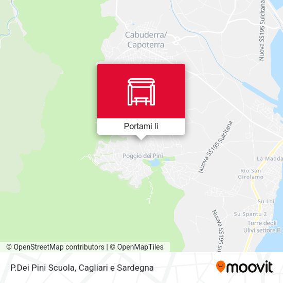 Mappa P.Dei Pini Scuola