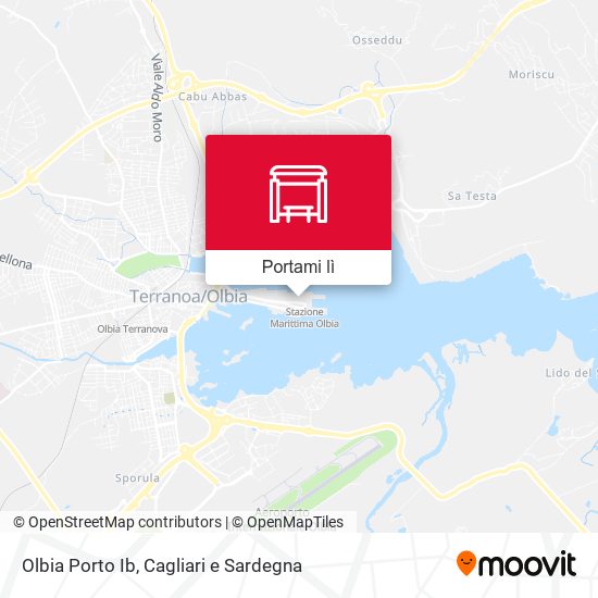 Mappa Olbia Porto Ib
