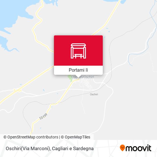 Mappa Oschiri(Via Marconi)