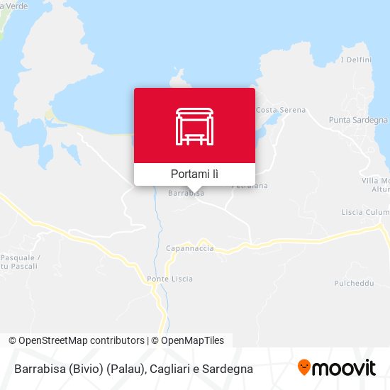 Mappa Barrabisa (Bivio) (Palau)