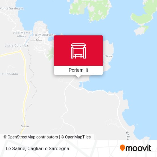 Mappa Le Saline