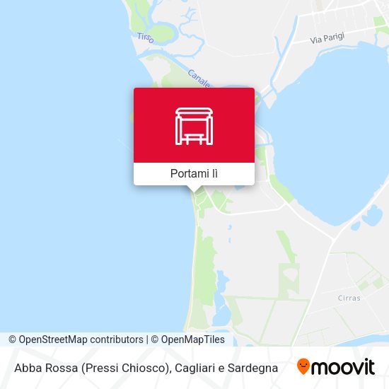Mappa Abba Rossa (Pressi Chiosco)