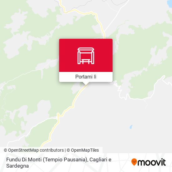 Mappa Fundu Di Monti (Tempio Pausania)