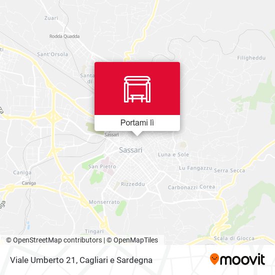Mappa Viale Umberto 21
