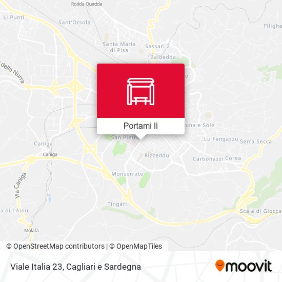 Mappa Viale Italia 23