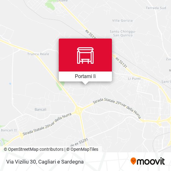 Mappa Via Viziliu 30