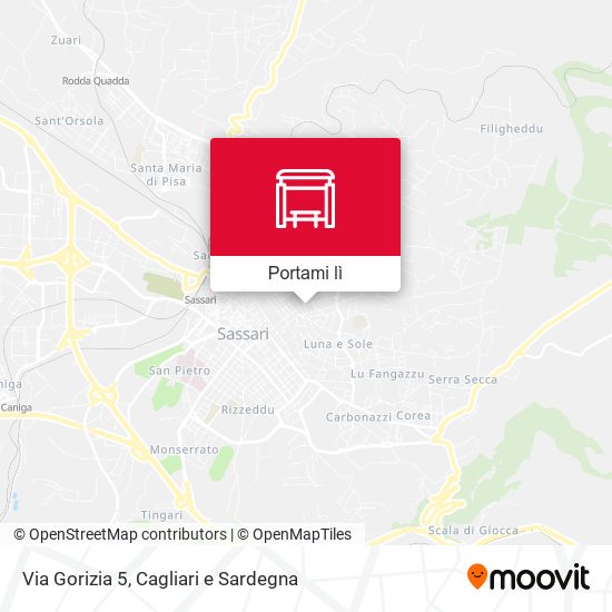 Mappa Via Gorizia 5