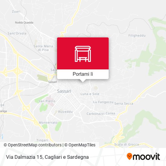 Mappa Via Dalmazia 15