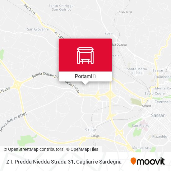 Mappa Z.I. Predda Niedda Strada 31