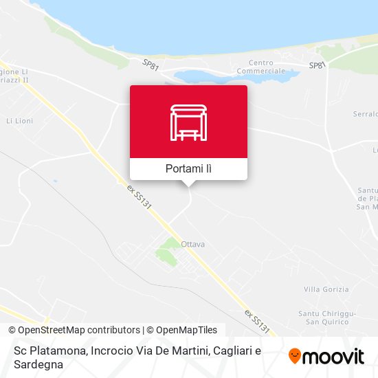 Mappa Sc Platamona, Incrocio Via De Martini