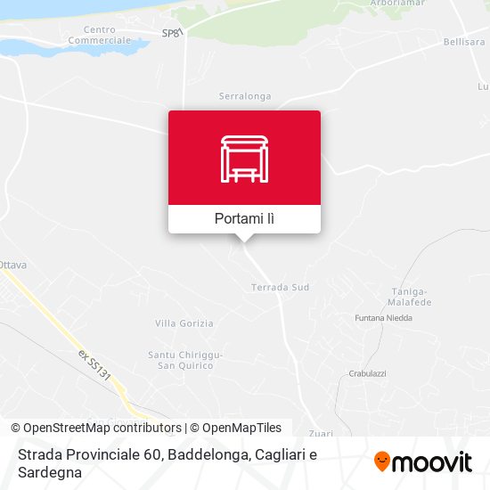 Mappa Strada Provinciale 60, Baddelonga
