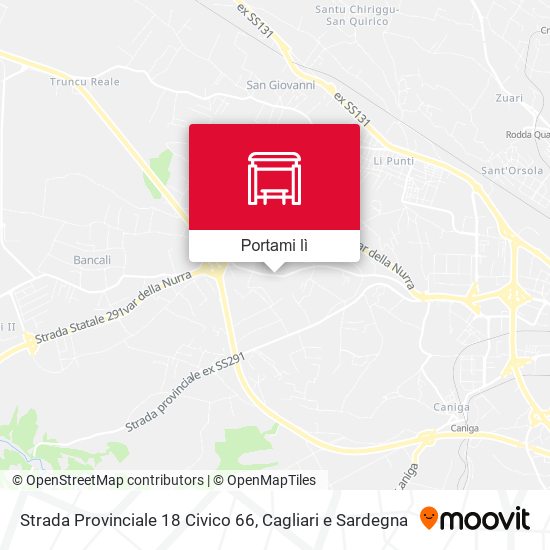 Mappa Strada Provinciale 18 Civico 66