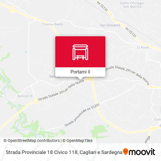 Mappa Strada Provinciale 18 Civico 118