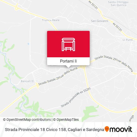 Mappa Strada Provinciale 18 Civico 158