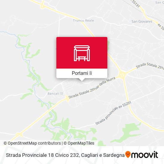 Mappa Strada Provinciale 18 Civico 232