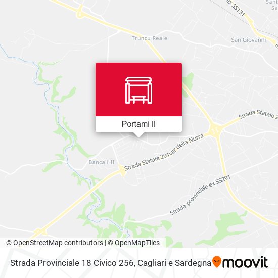 Mappa Strada Provinciale 18 Civico 256