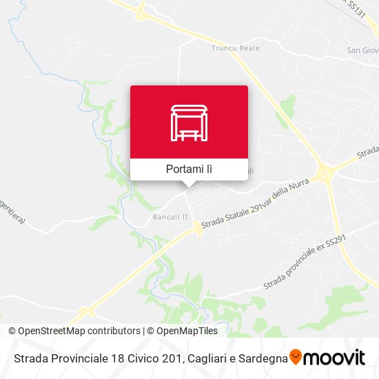 Mappa Strada Provinciale 18 Civico 201