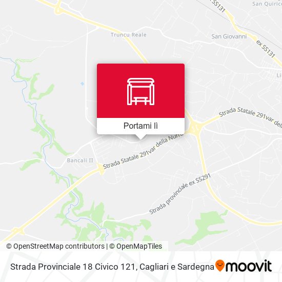Mappa Strada Provinciale 18 Civico 121