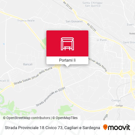 Mappa Strada Provinciale 18 Civico 73