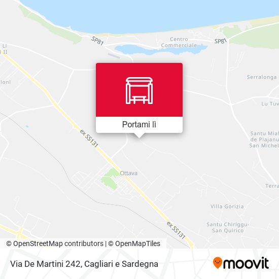 Mappa Via De Martini 242