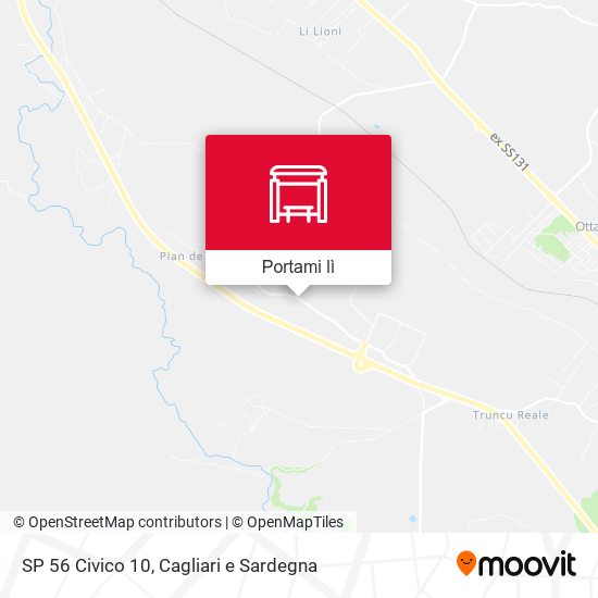 Mappa SP 56 Civico 10